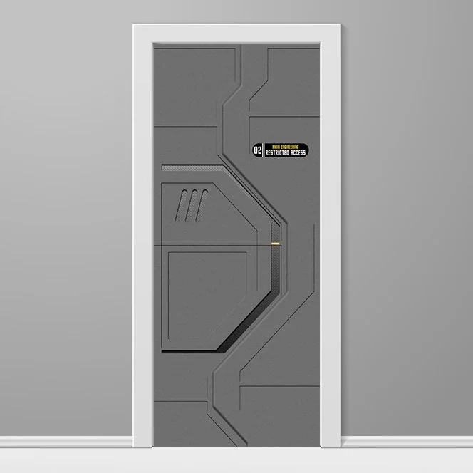 タラコbotページ Star Trek Door Wrap Grey